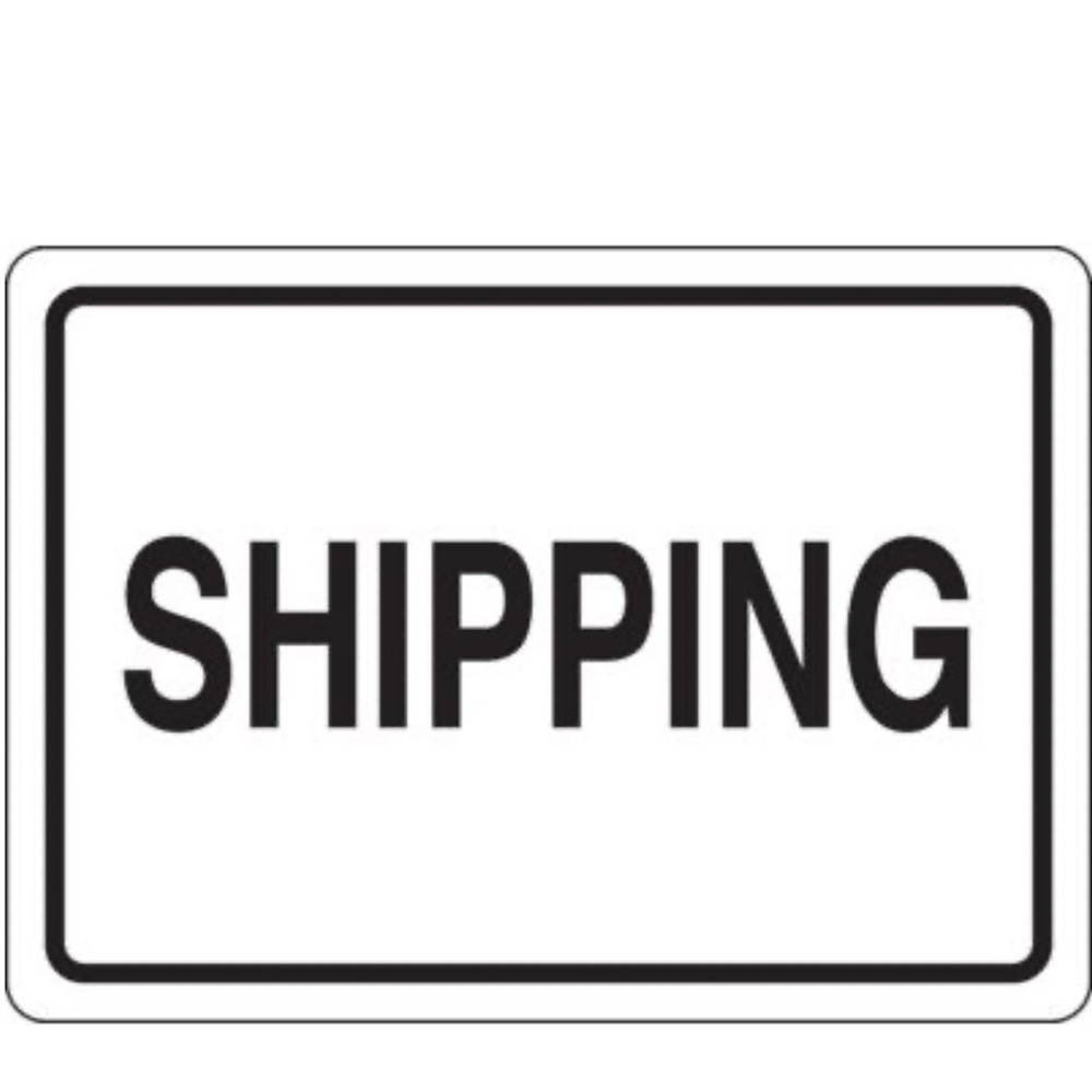 Additional shipping for items that will not fit or for packages over 5lbs.